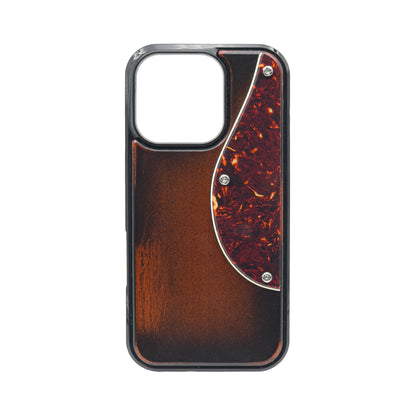 Standard Guitar Phone Case - Sunset Red