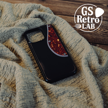 Classic Guitar Phone Case - Vintage Black