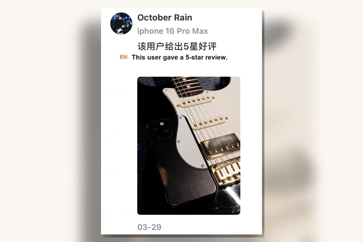 Five-star review
